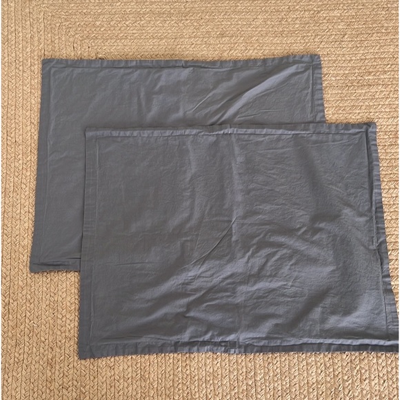 Bedding Gray 10 Cotton Pillow Shams Set Of Two Pillowcases Poshmark
